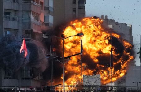 AP photographer captures moment bomb hits apartment building in Lebanon