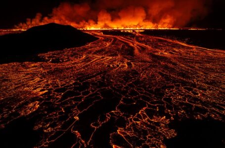 Iceland volcano erupts for the seventh time in a year