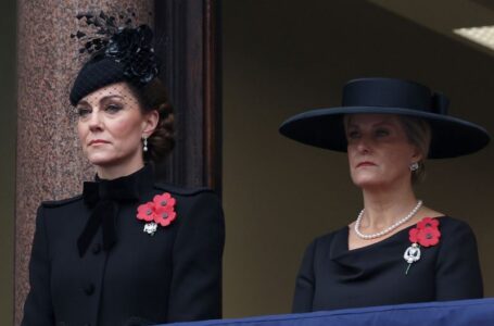 Princess of Wales attends Remembrance events with royal family