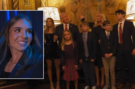 Trump’s granddaughter Kai shares vlog of family celebration on election night: ‘Extremely proud’