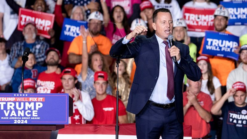  Ric Grenell under consideration to be Trump’s point man on Ukraine: report