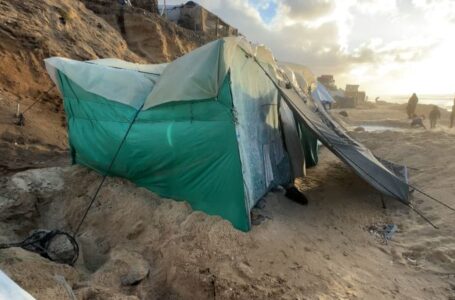 ‘Winter in Gaza means more people will die shivering’: Cold and rain pose added threat to displaced Palestinians