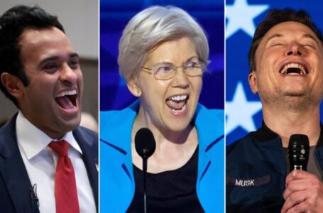 Elizabeth Warren gets sarcastic after Trump taps Musk, Ramaswamy for DOGE: ‘Yeah, this seems REALLY efficient’