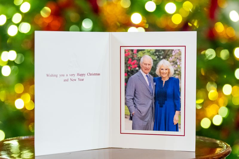  See King Charles and Queen Camilla’s Christmas card