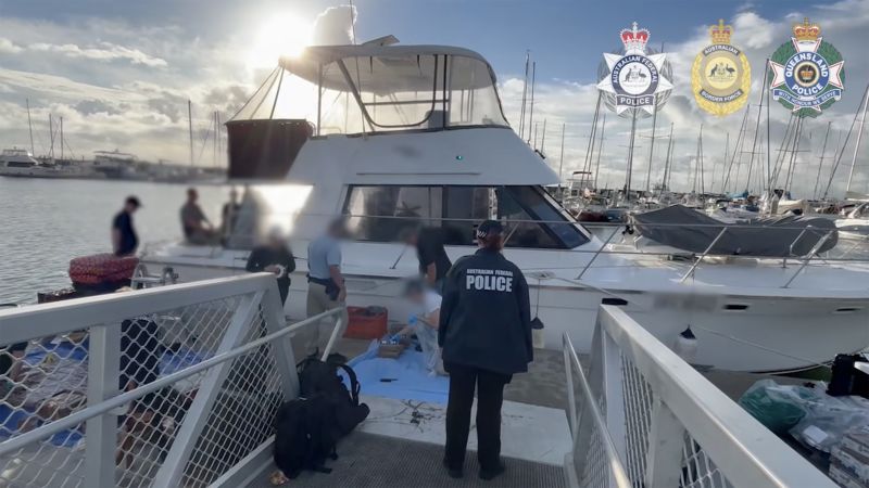  Australia’s biggest cocaine bust seized from broken down boat at sea