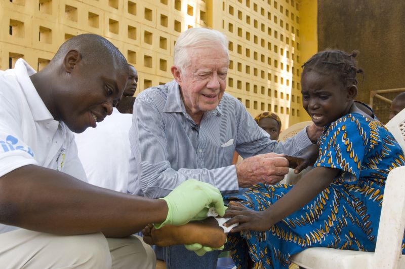  Building homes, eradicating disease: President Carter’s humanitarian impact around the world