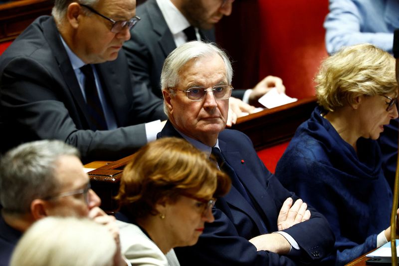  French prime minister ousted in no-confidence vote, throwing country into deep uncertainty