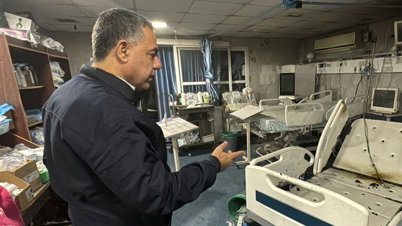  Israel arrests hospital director and other staff in raid on last functioning facility in northern Gaza, health officials say