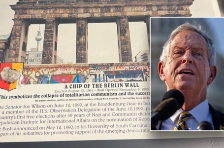 GOP lawmaker gifts ‘chip of the Berlin Wall’ to colleagues in bid for top committee spot