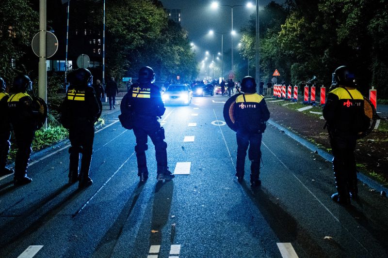  Five men sentenced for their involvement in Amsterdam soccer riots