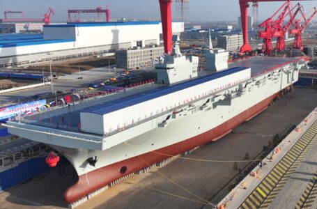 China launches new amphibious assault ship in a race to rival US military