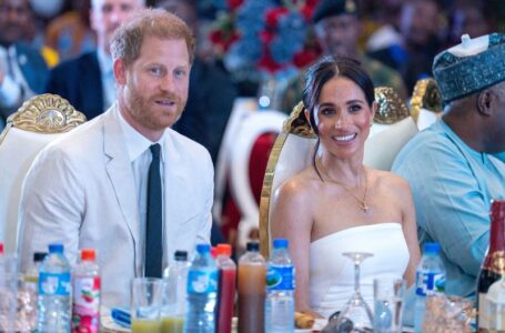 Prince Harry and Meghan share rare photo of their children on Christmas card