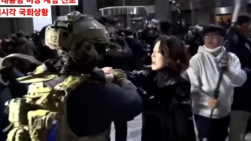  South Korean politician who grabbed soldier’s gun says she was the ‘last line’ in protecting parliament during martial law