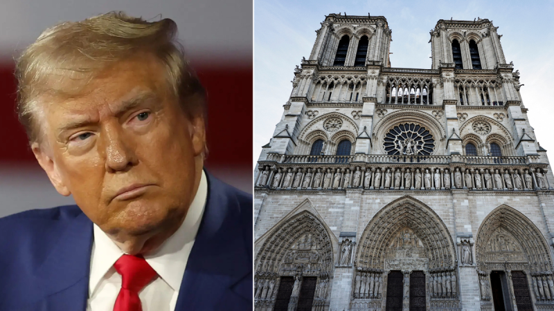  Trump returns to Europe for the 1st time following election win for Notre Dame’s reopening