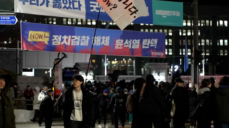  South Korea has been plunged into uncharted waters after an extraordinary night of political upheaval. What happens next?