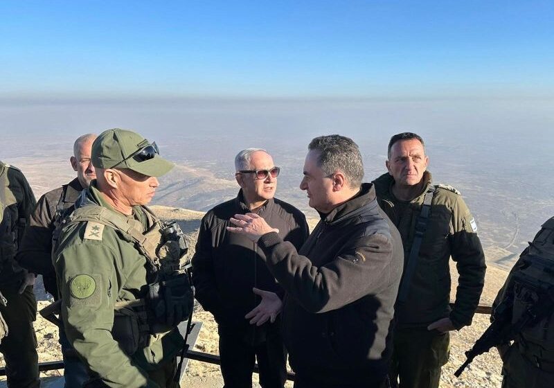  Netanyahu tells Israeli troops to stay in area of Syria’s Mount Hermon until end of 2025, source says