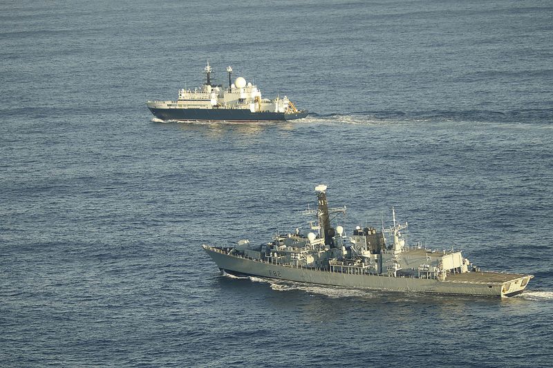  Russian spy vessel enters UK waters for second time, British Navy says