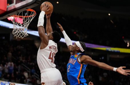 Cavaliers win 11th consecutive game after topping the Thunder in historic NBA matchup