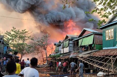 Airstrike on village in western Myanmar kills at least 40 people, groups say