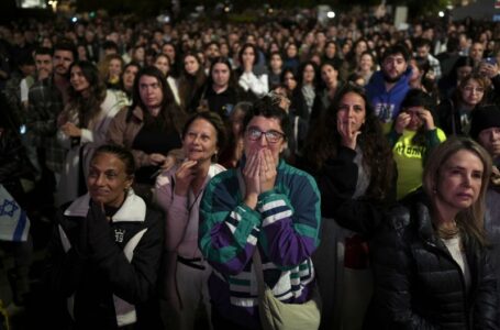 ‘Everybody is crying’: Israelis rejoice as 3 hostages returned after more than 470 days in Gaza