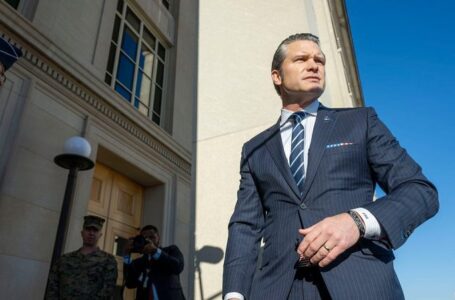 Hegseth arrives for 1st day at Pentagon stressing Defense’s mission to protect ‘sovereign territory of the US’