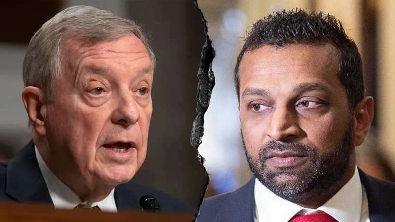  Kash Patel flips script on Dem senator after being grilled on J6 pardons: ‘Brutal reality check’