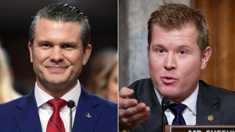  Freshman GOP senator sets social media ablaze with ‘best’ response to Hegseth’s answer on gender question