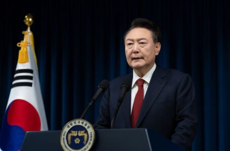 South Korea’s president charged with insurrection over declaration of martial law