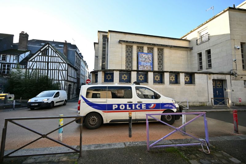  Jewish homes and businesses defaced with antisemitic graffiti in France