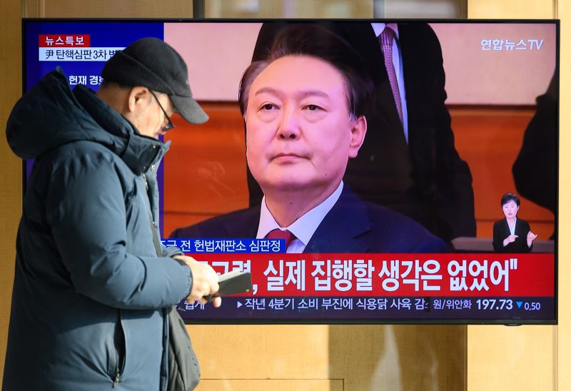  South Korea’s Yoon denies ordering arrest of lawmakers during martial law decree