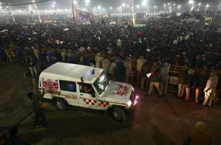 Several injured in crowd crush at India’s Kumbh Mela religious festival