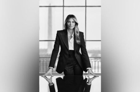 First lady Melania Trump’s new official portrait revealed