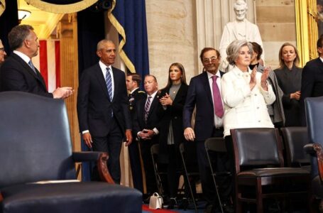 Michelle Obama skips Trump inauguration as Barack arrives solo