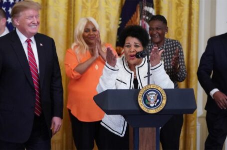 Trump appoints Alice Marie Johnson ‘pardon czar’ during Black History Month event at White House