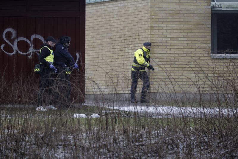  Five people shot at school in central Sweden