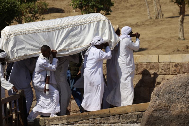  Aga Khan, the leader of Ismaili Muslims, laid to rest in Egypt during private burial ceremony