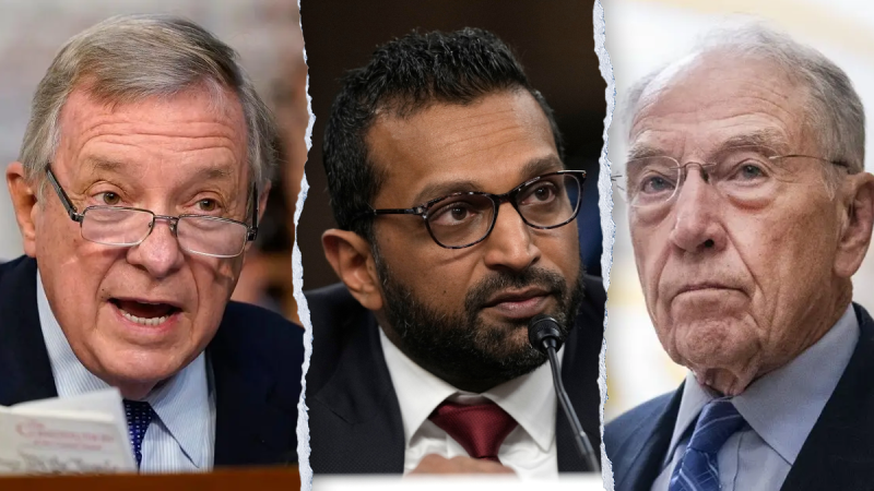  Patel camp decries Durbin accusations as ‘politically motivated’ attempt to derail FBI confirmation