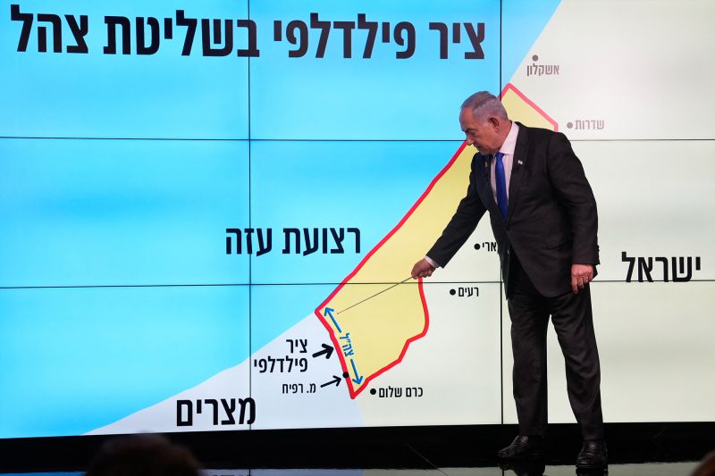  Israel won’t withdraw from Gaza-Egypt border, Israeli source says