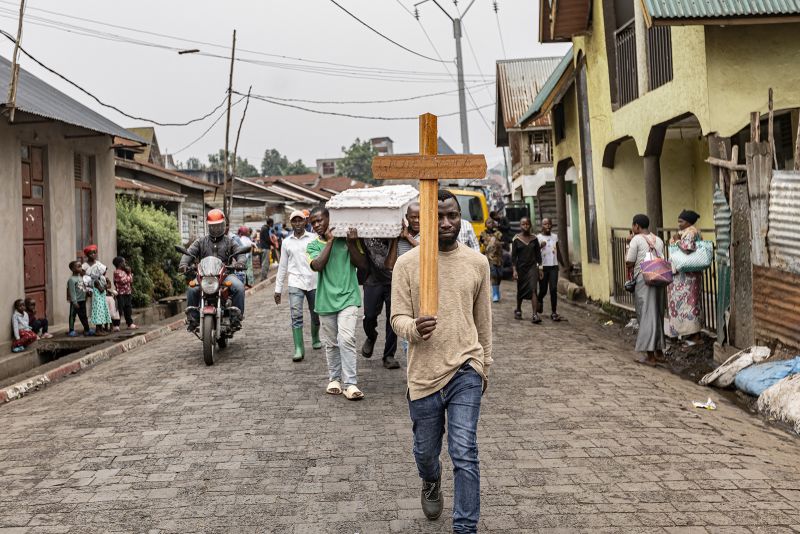  Nearly 3,000 people killed after rebels seize key city in DR Congo, UN says