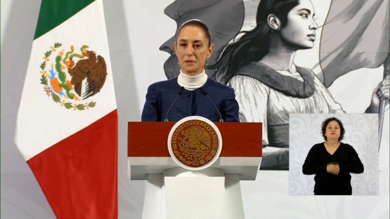  Mexico’s Sheinbaum vows to protect national sovereignty as US cracks down on cartels in its territory