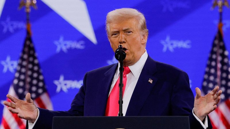  Trump rattles off ‘flagrant scams’ uncovered by DOGE, takes aim at Fort Knox in CPAC speech