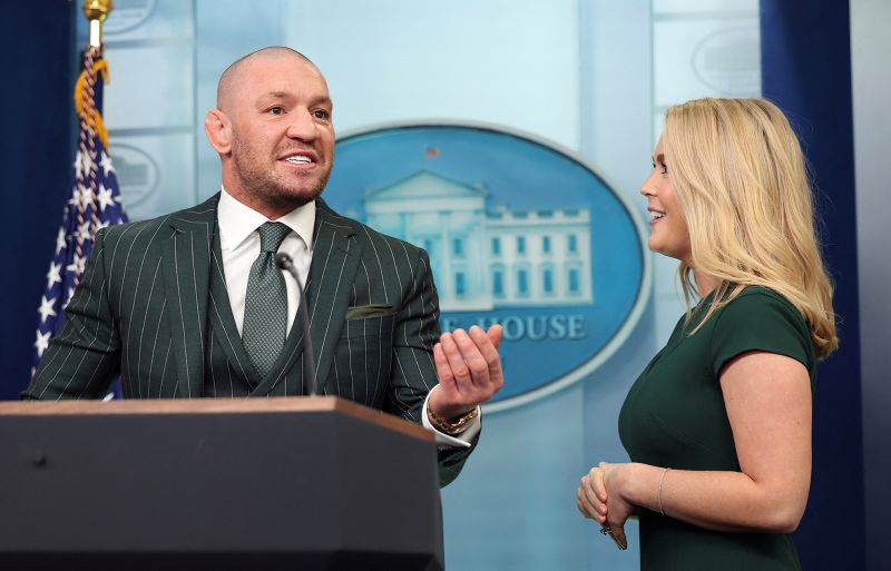  Conor McGregor draws Irish leader’s ire after anti-immigration comments at White House