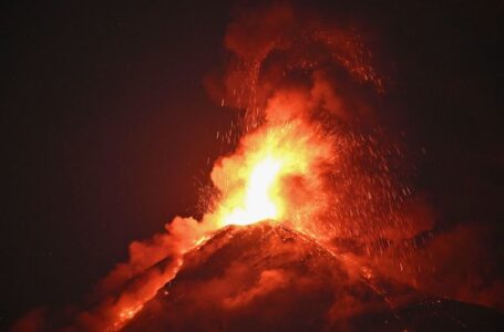 Volcano eruption in Guatemala forces hundreds to evacuate