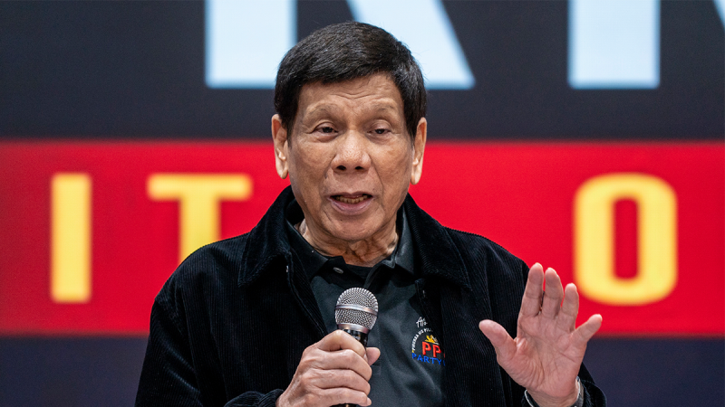  Former Philippine President Rodrigo Duterte arrested at airport on ICC warrant for crime against humanity