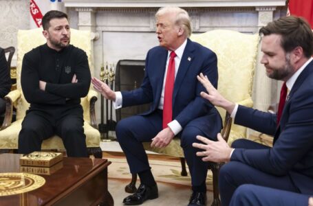 Western allies rally around Zelensky after Trump spat deepens rift with Europe